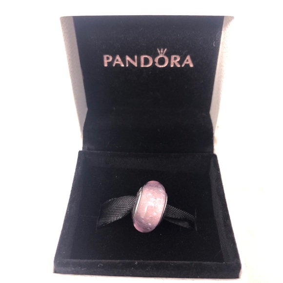 PANDORA Disney Aurora Murano Charm, New! - Picture 7 of 7